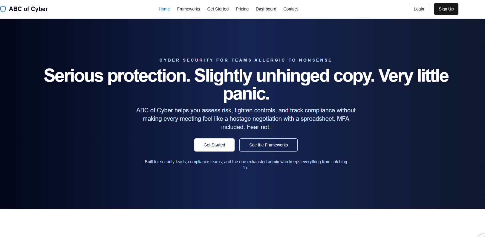 ABC of Cyber screenshot