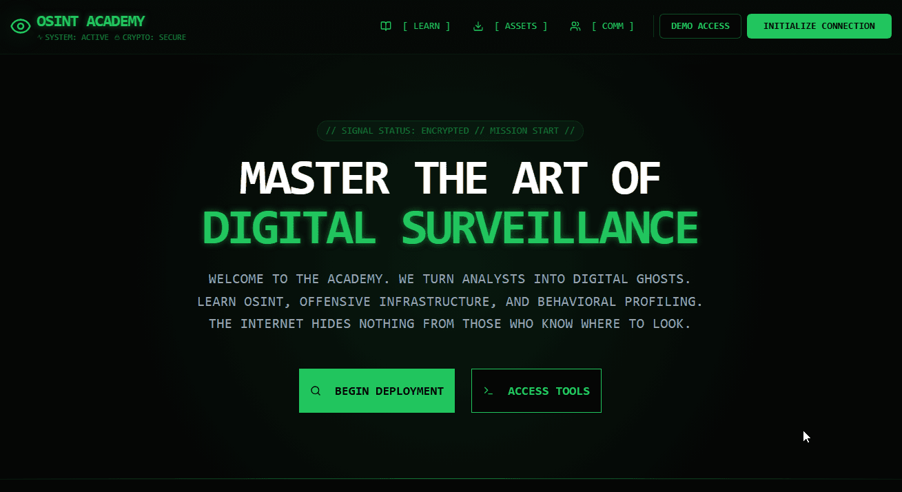 OSINT101 screenshot