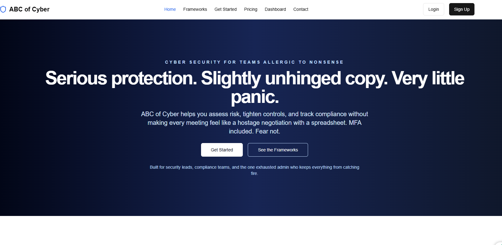 ABC of Cyber screenshot