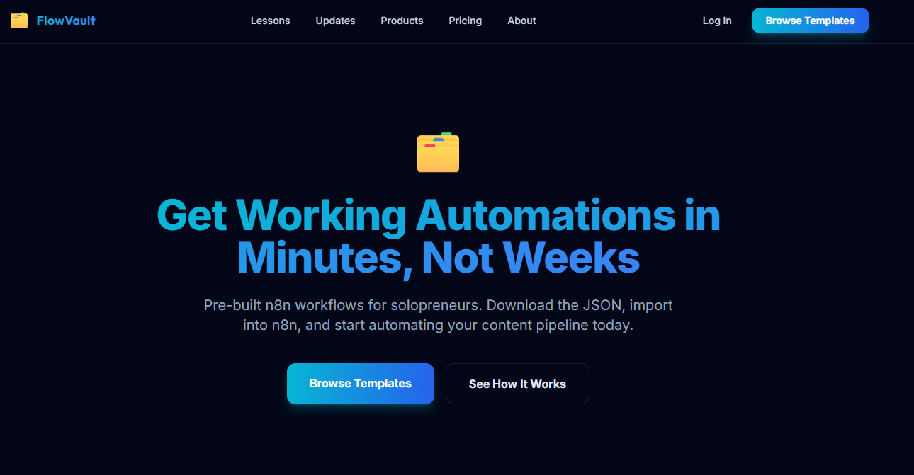 FlowVault screenshot